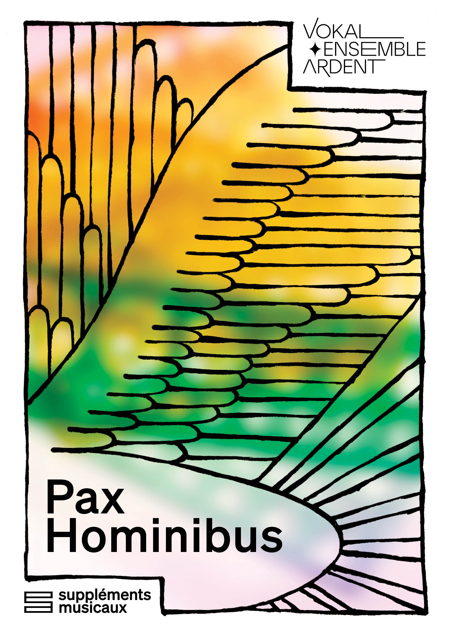 pax hominibus Flyervorderseite